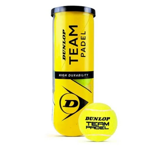 DUNLOP PRO PADEL – PELOTAS DE PÁDEL Botes de 3/6/12/24