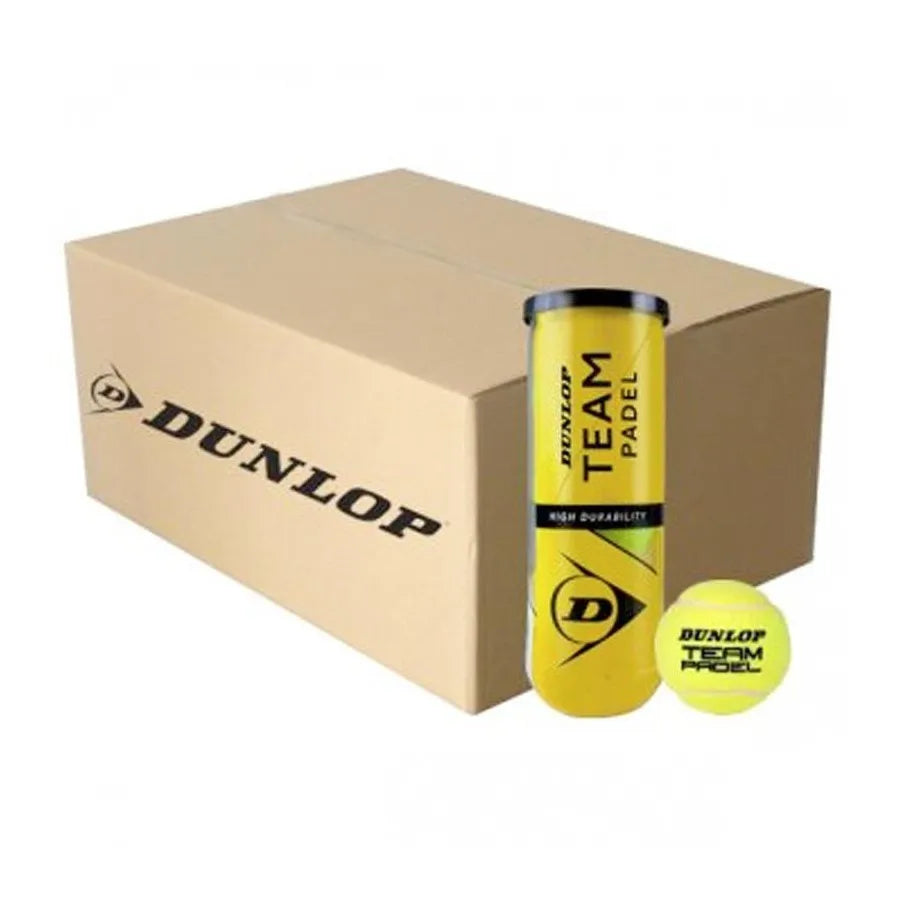 DUNLOP PRO PADEL – PELOTAS DE PÁDEL Botes de 3/6/12/24
