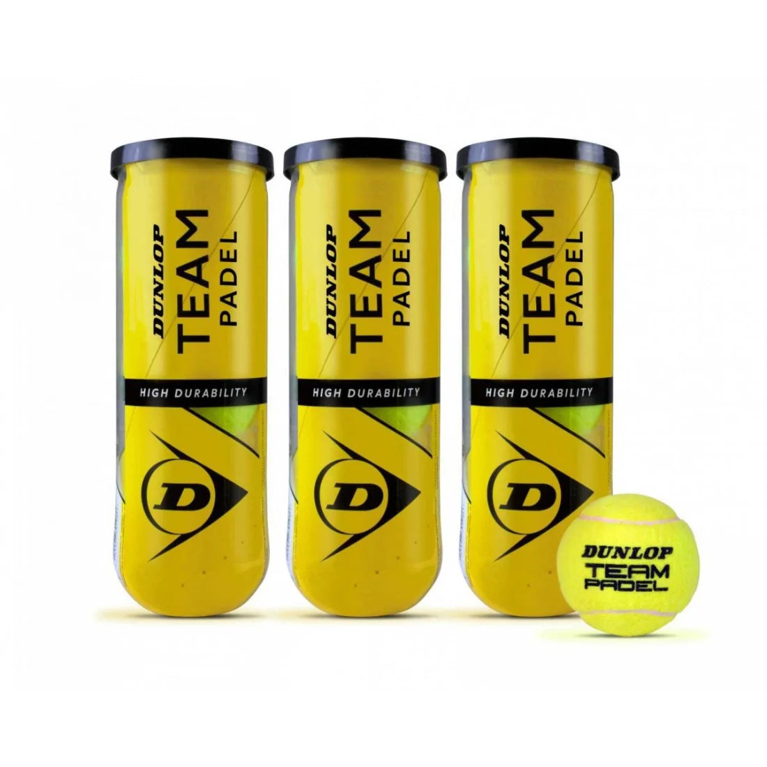 DUNLOP PRO PADEL – PELOTAS DE PÁDEL Botes de 3/6/12/24